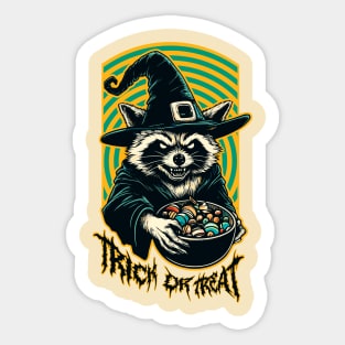 Trick or treat spooky Sticker